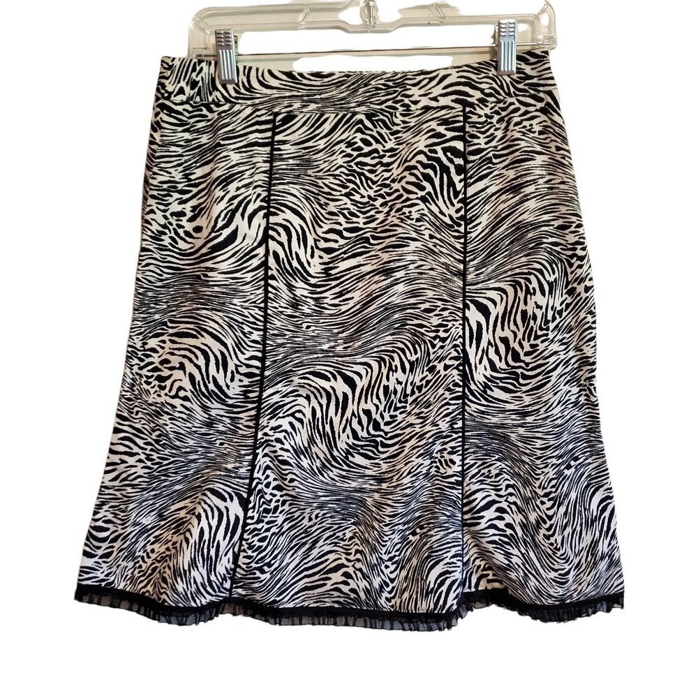 M.D.L. New York Skirt Zebra Print‎